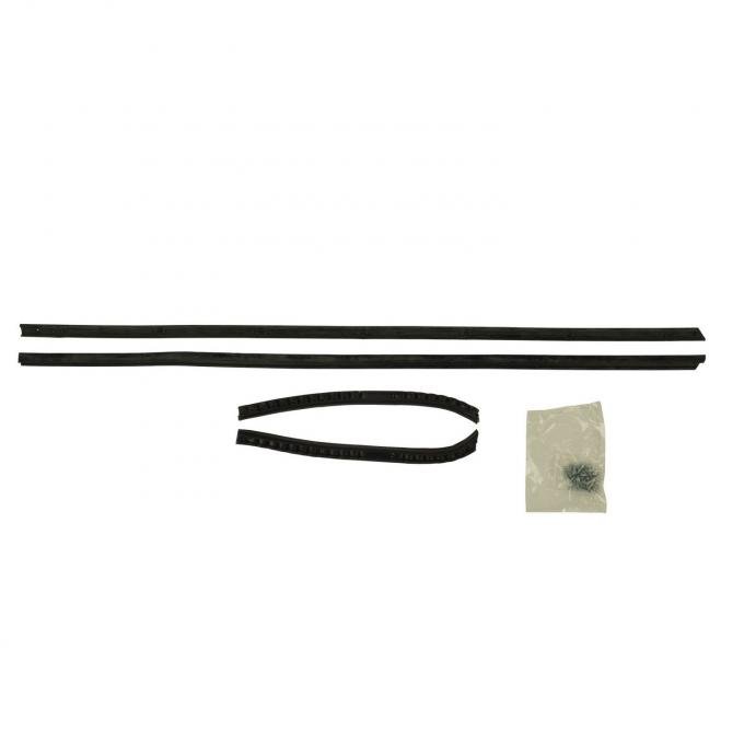 PUI Interiors 1967-1968 Mercury Cougar Hardtop 4 Piece Window Felt Kit F295-10