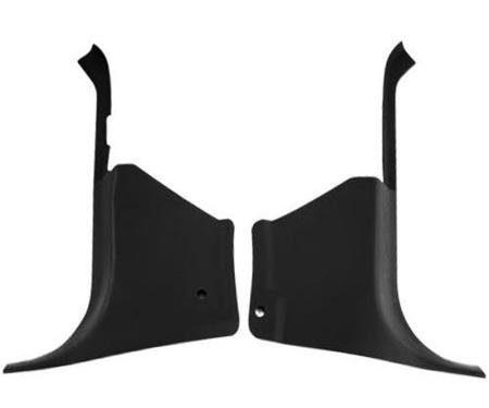 Daniel Carpenter 1983-93 Kick Panel - Black exc. Convertible E3ZZ-6102344