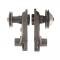Dennis Carpenter Water Pumps - New - Pair - 1953 Ford Truck, 1950-53 Ford Car EAB-8501-PR