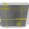 Champion Cooling 1966-1977 Ford Bronco 2 Row with 1" Tubes All Aluminum Radiator Made With Aircraft Grade Aluminum AE522