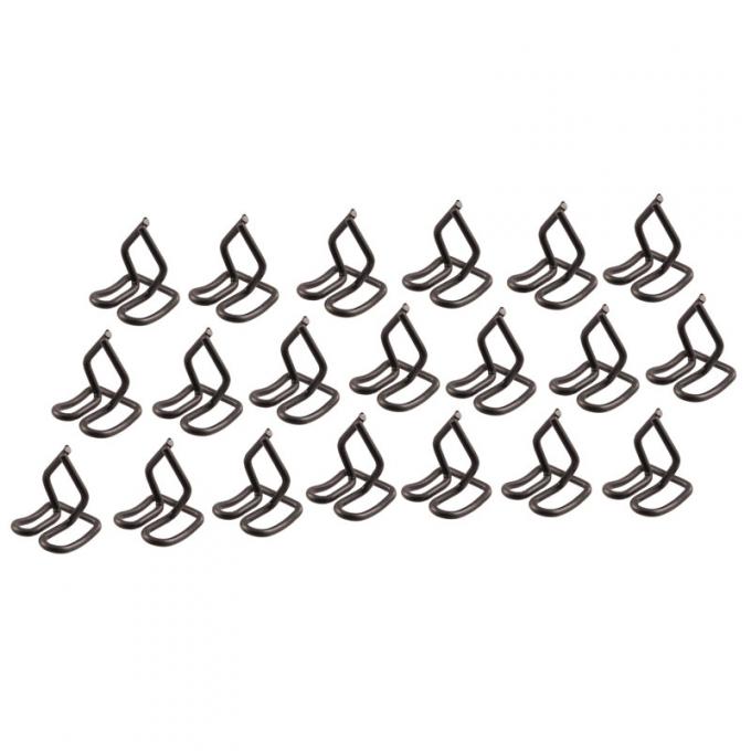 Dennis Carpenter Clip Kit for Side of Hood Molding - 1948-50 Ford Truck     358158-SET