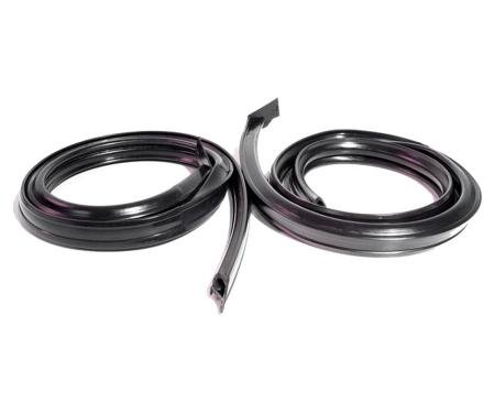 Metro Moulded Parts 1963-1964 Ford Galaxie Molded Roof-Rail Seals. Fits 2-Door Hardtop (Fastback) Only RR 3301