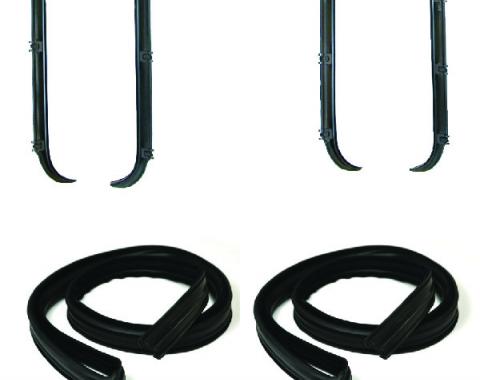 Fairchild Industries Belt Weatherstrip, Door Seal & Window Channel Kit, Driver side and Passenger side KF1002A-8