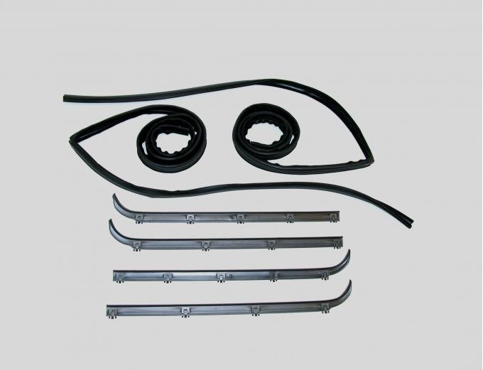 Fairchild Industries Belt Weatherstrip--Window Channel Kit, Inner & Outer Driver Side & Passenger Side KF2007