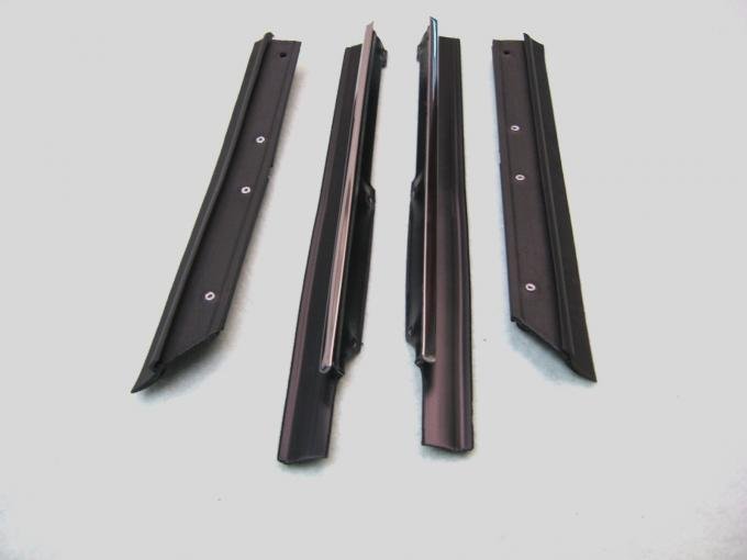 Fairchild Industries 1983-1993 Ford Mustang Quarter Window Belt Weatherstrip Kit, Inner & Outer Driver side and Passenger side KF2068