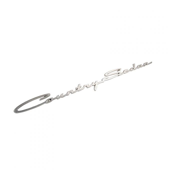 Dennis Carpenter Country Sedan Tailgate Script - 1963 Ford Car   C3AZ-7142528-B