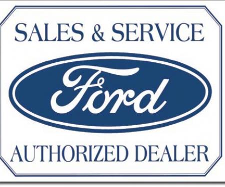 Tin Sign, Ford Logo