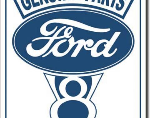 Tin Sign, Ford V-8