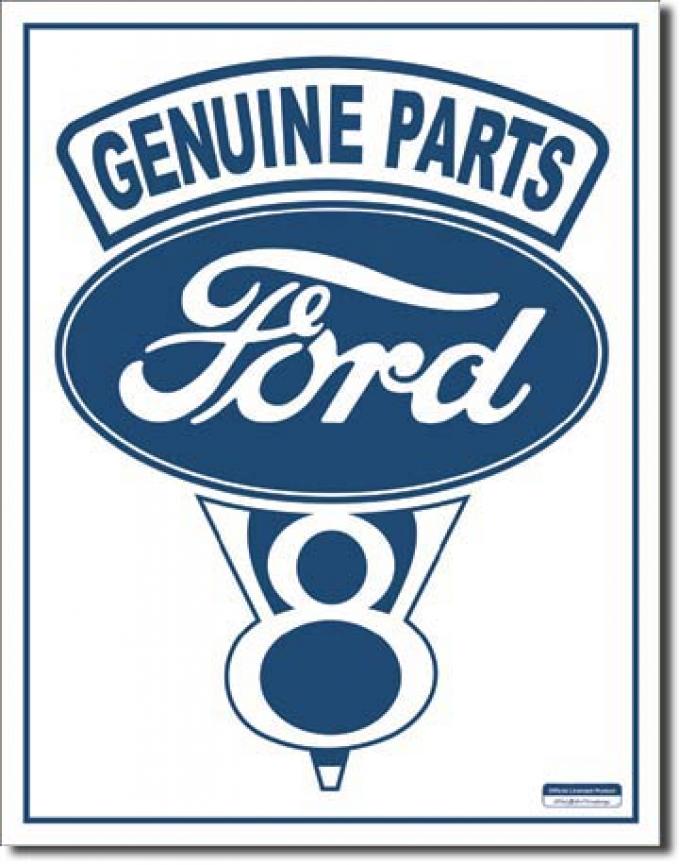 Tin Sign, Ford V-8