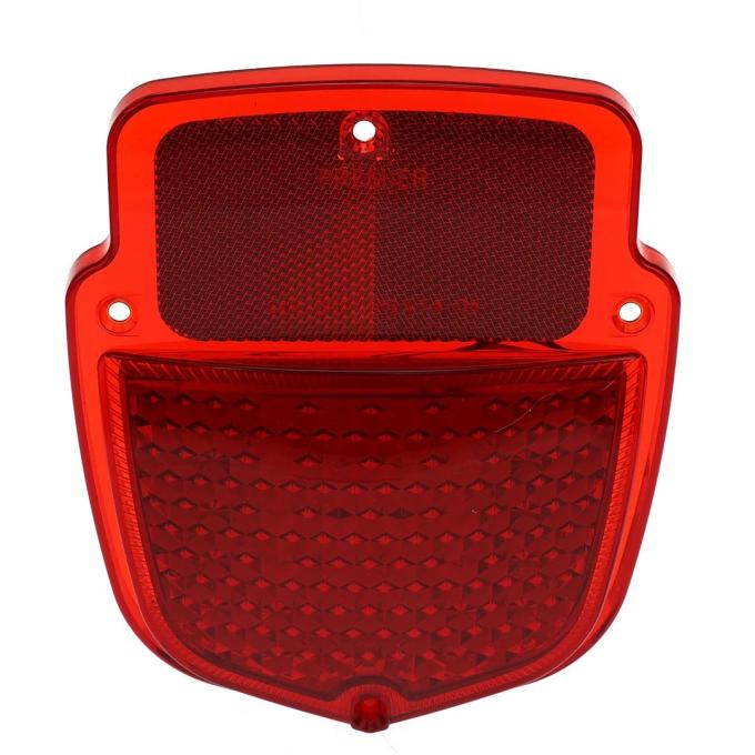 AMD Tail Light Lens, Red Lens, 38 Red LED, RH, 55-66 Ford F100 F250 Flareside Truck X951-4555-1DNR