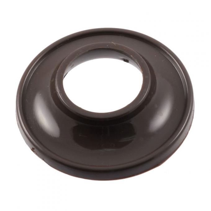 Dennis Carpenter Door Handle & Window Crank Escutheon - Early Deluxe - 1936 Ford Car   68-7022618-B