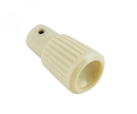 Dennis Carpenter Windshield Wiper / Heater Fan Knob - White - 1960-63 Ford Car C0DB-17513-WP