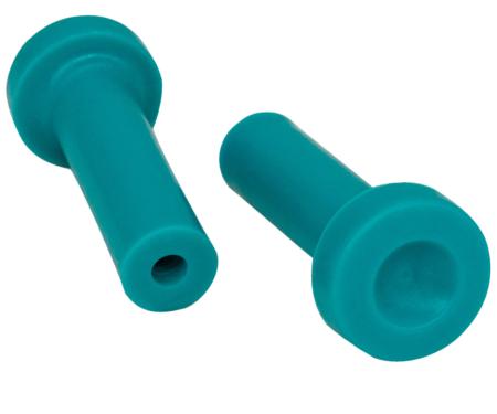 Metro Moulded Parts 1962-1964 Ford / Mercury Door Lock Knob. 1-1/2" High. Made of Turquoise Rubber RP 306-C