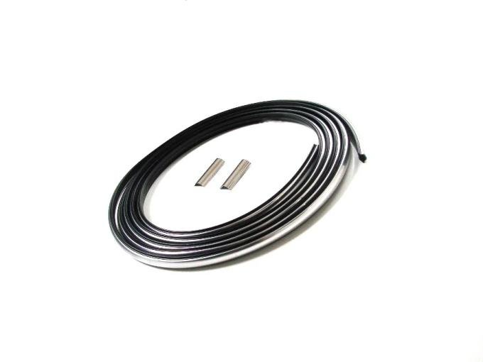 AMD Back Glass Gasket Lockstrip, Chrome, 77-98 Ford F100 F150 F250 F350 Truck X661-4577-3C