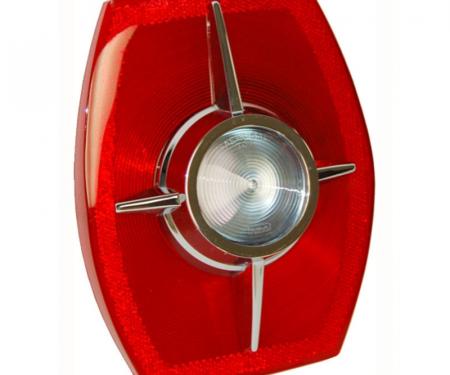 Dennis Carpenter Taillight Lens - FoMoCo Script - Galaxie Series - 1965 Ford Car C5AZ-13450-C