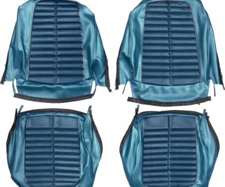 Front Bucket Seat Covers, Pair, Galaxie 500XL, 1964