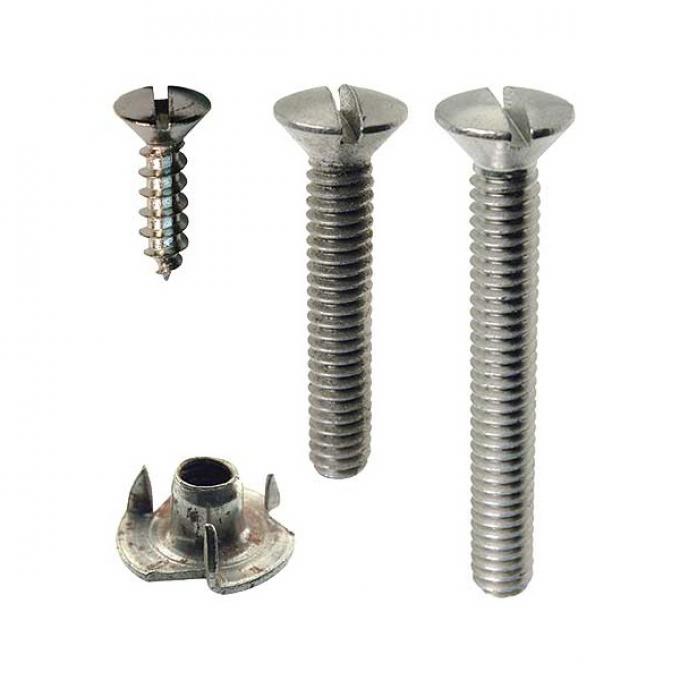 Ford Top Iron Fastener Set - Ford Roadster - 24 Pieces