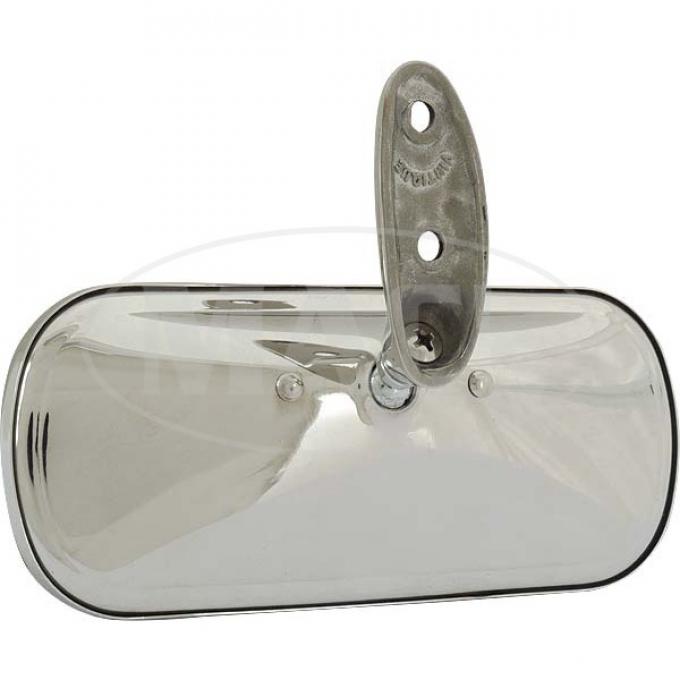 Inside Rear View Mirror, SS, Rectangle Head, 1941-48 Convertible