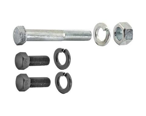 Model A Ford Rear Spare Tire Mounting Bolt Set - For Coupe & Sport Coupe & Roadster & Cabriolet