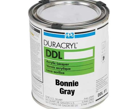 Exterior Body Paint - Acrylic Lacquer - Bonnie Gray - Quart- Ford