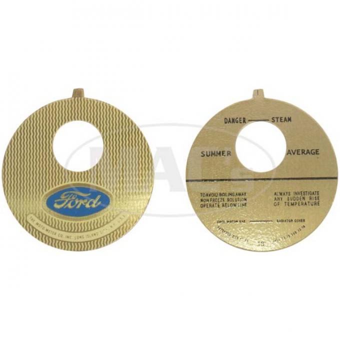 Ford Model A Moto Meter Face Plates, "Ford" Script