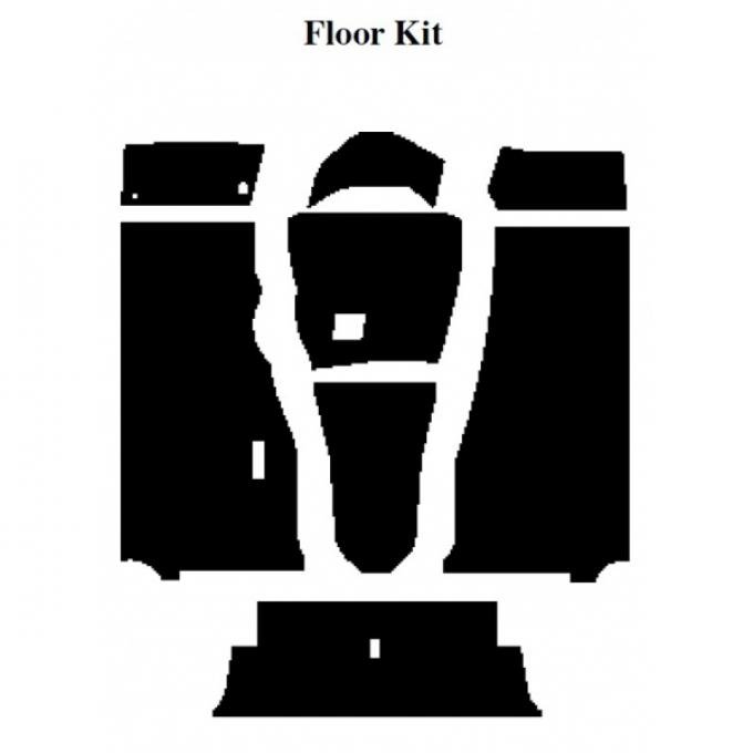 Insulation Kit, Floor Kit, 1957