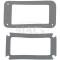 Backup Light Lens Gasket Set - 4 Pieces - Except Station Wagon