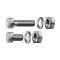 Model A Ford Rear Fender Brace Bolt & Nut Set - 18 Pieces -For Cast Iron Braces