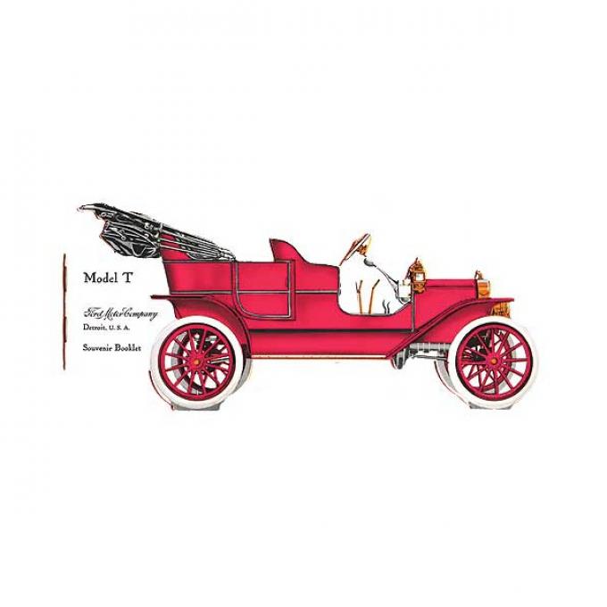 Model T Souvenir Booklet - 15 Pages - 23 Illustrations