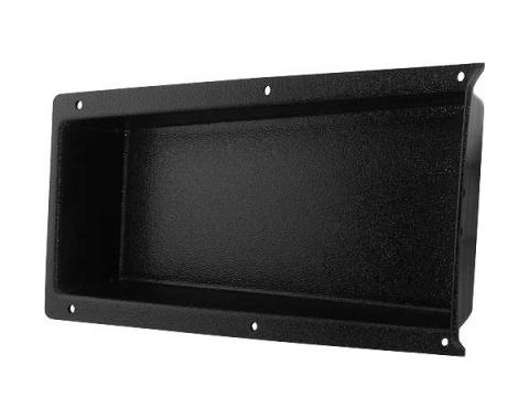 Console Glove Box Liner - ABS Plastic - Black With Original Type Textured Grain