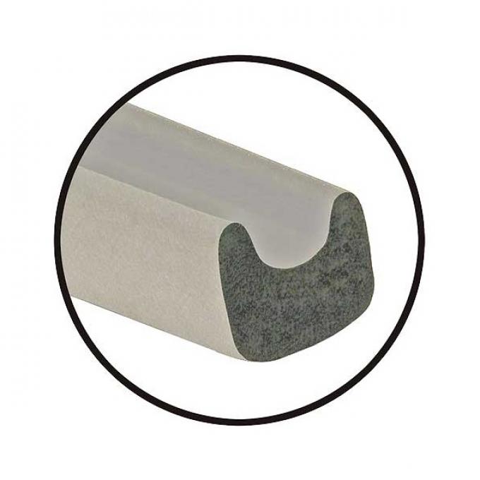 Model T Ford Top Window Cushion - For Closed Car Doors - 29