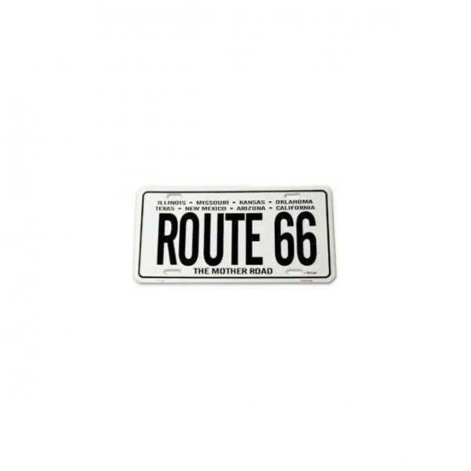 License Plate, Route 66, 8 States