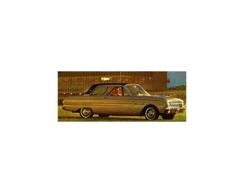 Falcon Vinyl Top, 2 Door Sedan, Black Or White, Comet, 1962-1965