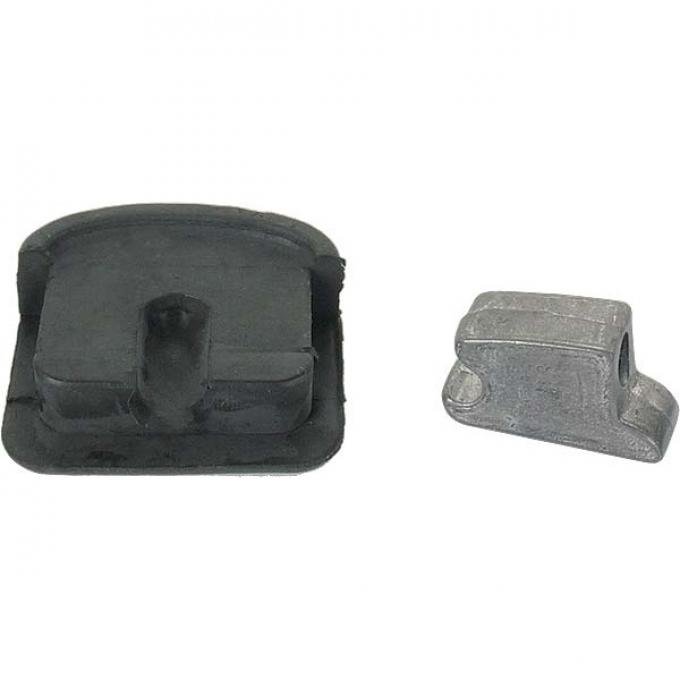 Model A Ford Door Bumper Set - Rubber - Victoria & 400A Convertible Sedan - 8 Pieces