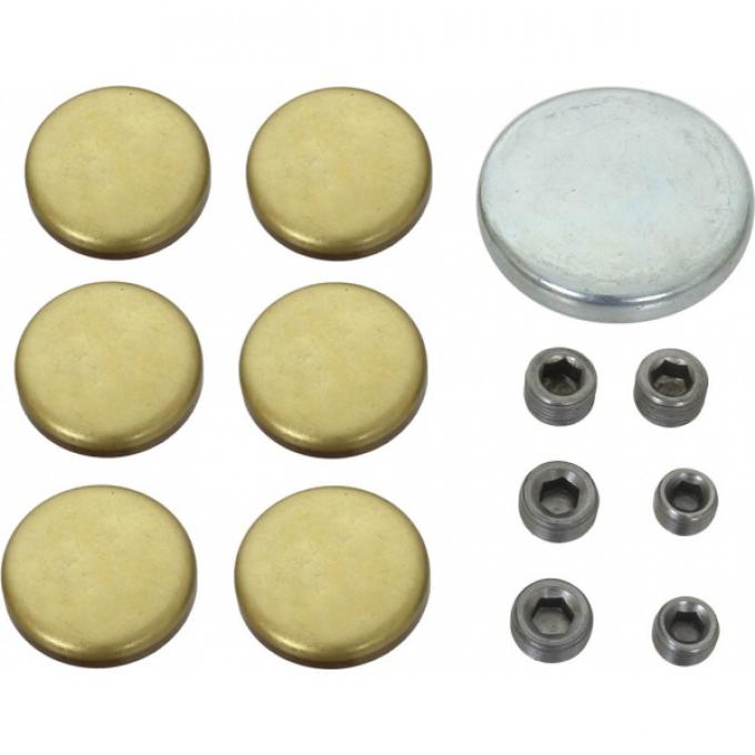 Ford Pickup Truck Soft Plug Set - Brass - 460 V8