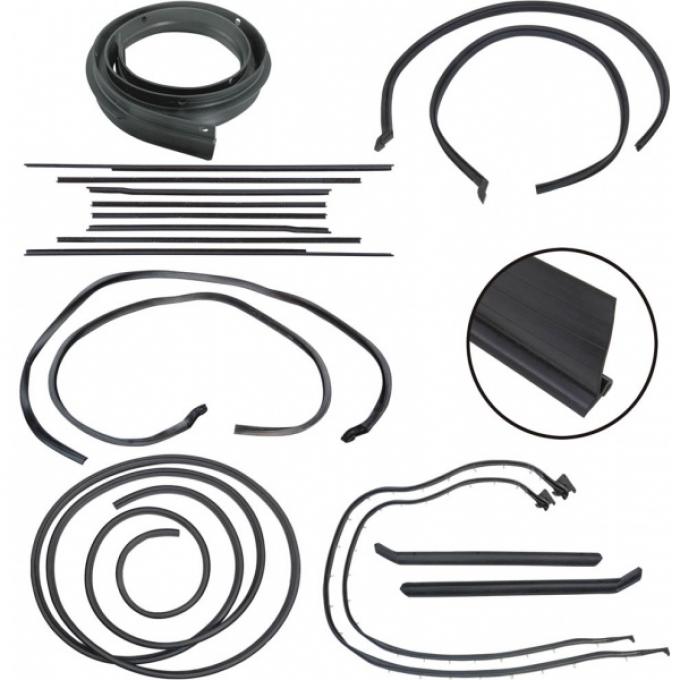 65 Galaxie Weatherstrip Kit (Fastback)