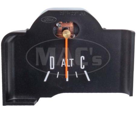 F-Series Truck/Bronco Ammeter Gauge, Orange Needle, 1977-1979