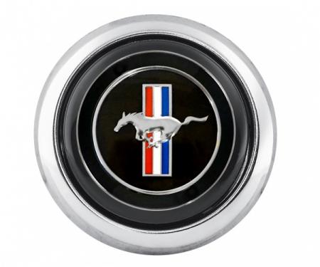 Mustang Tri-Bar Horn Button