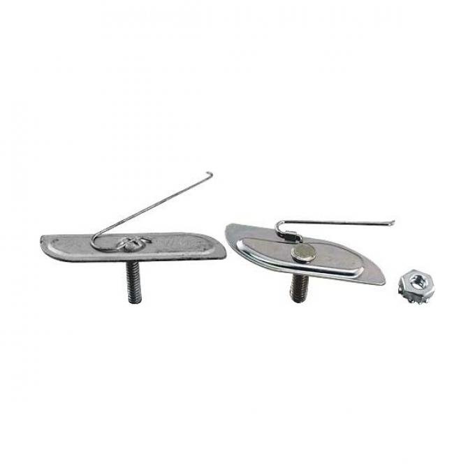 Ford Pickup Truck Clip Set - For 2-1/2 Wide Mouldings On 6'Styleside Bed
