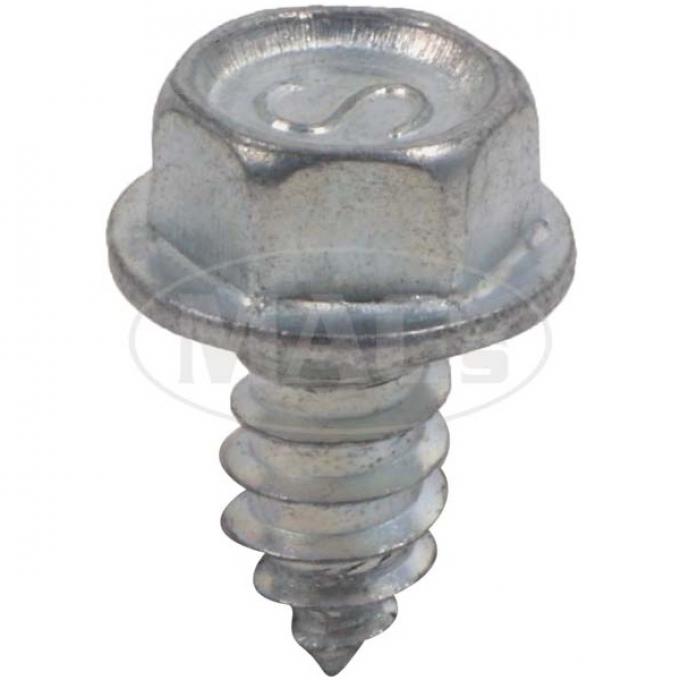 Thunderbird Radiator Side Rubber Shield Bracket Hardware, 1958-1960