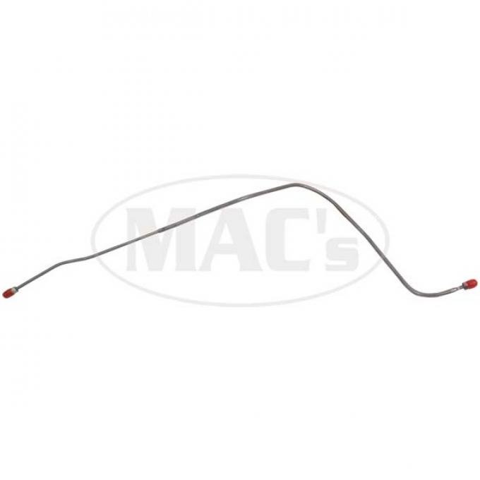 Ford Thunderbird Brake Line, Rear Half, Steel, 1957