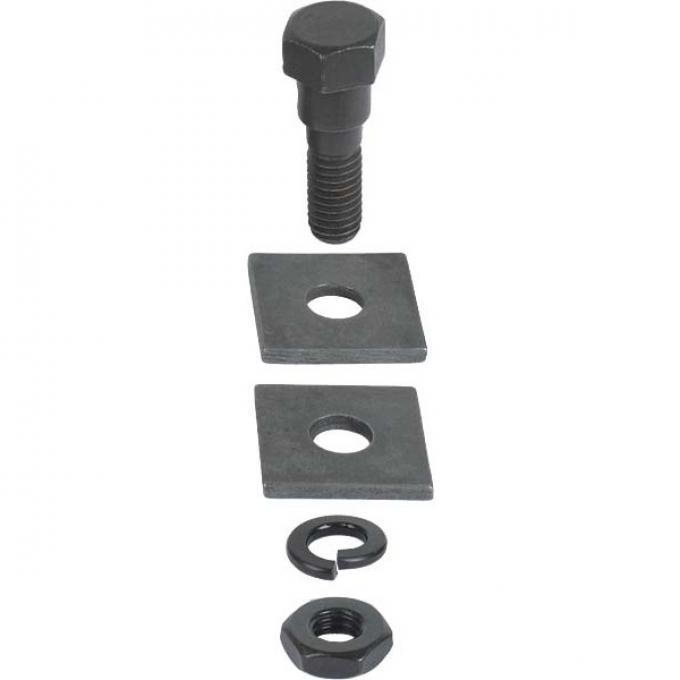 Model A Ford Rumble Lid Hinge Pivot Bolt Set - Black Oxide - 10 Pieces