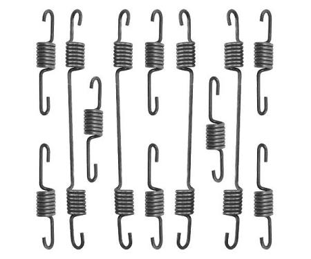 Model A Ford Brake Retracting Spring Set - 12 Pieces