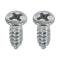 Ford Thunderbird Upper Corner Of Interior Windshield Cap Screw Set, Convertible, 1964-66