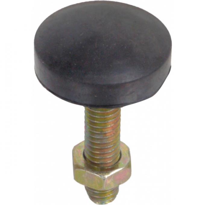 Daniel Carpenter Hood Bumper, ScrewIn Type, Stud With Rubber Tip