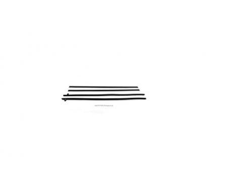 Ford Mustang - Window Felt Kit, Fastback, 1969-1970