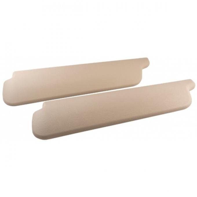 Ford Convertible Sunvisors, Left And Right, Paint/Dye-To-Match, 1959