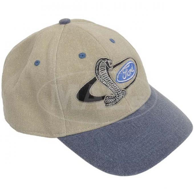 Hat, Ford Oval With Cobra Snake