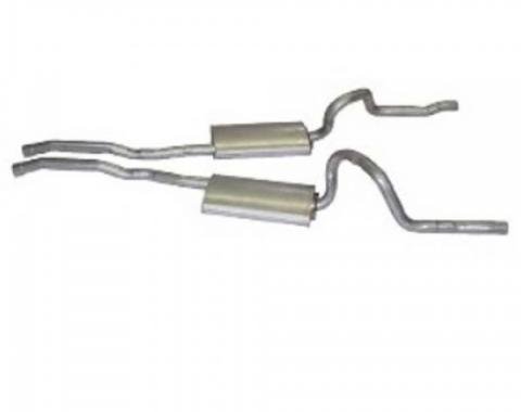 Ford Mustang OEM 351/428 Mach1 Exhaust System - Without Staggered Shocks 1970