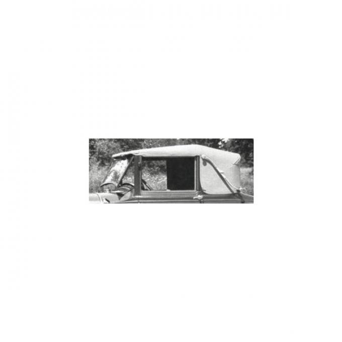 Model A Ford Window Glass Set - Cabriolet (68A), 1929, Clear Glass